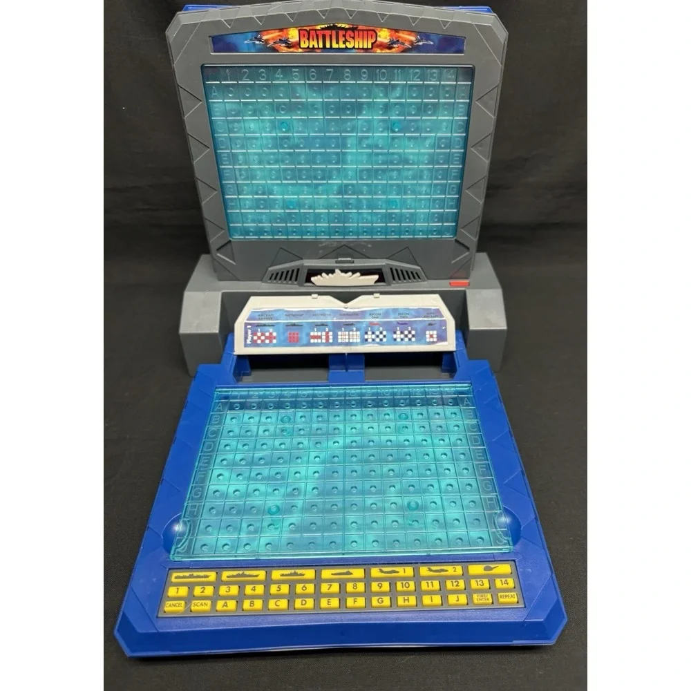 Electronic Battleship Advanced Mission 2000 Milton Bradley Complete Working